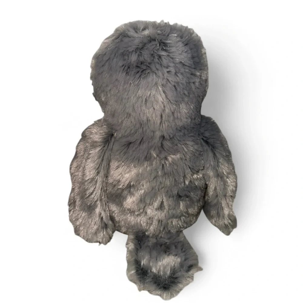 Ganz Webkinz Grey Owl Plush Stuffed Animal‎ Bird No Code Grey White Collectible